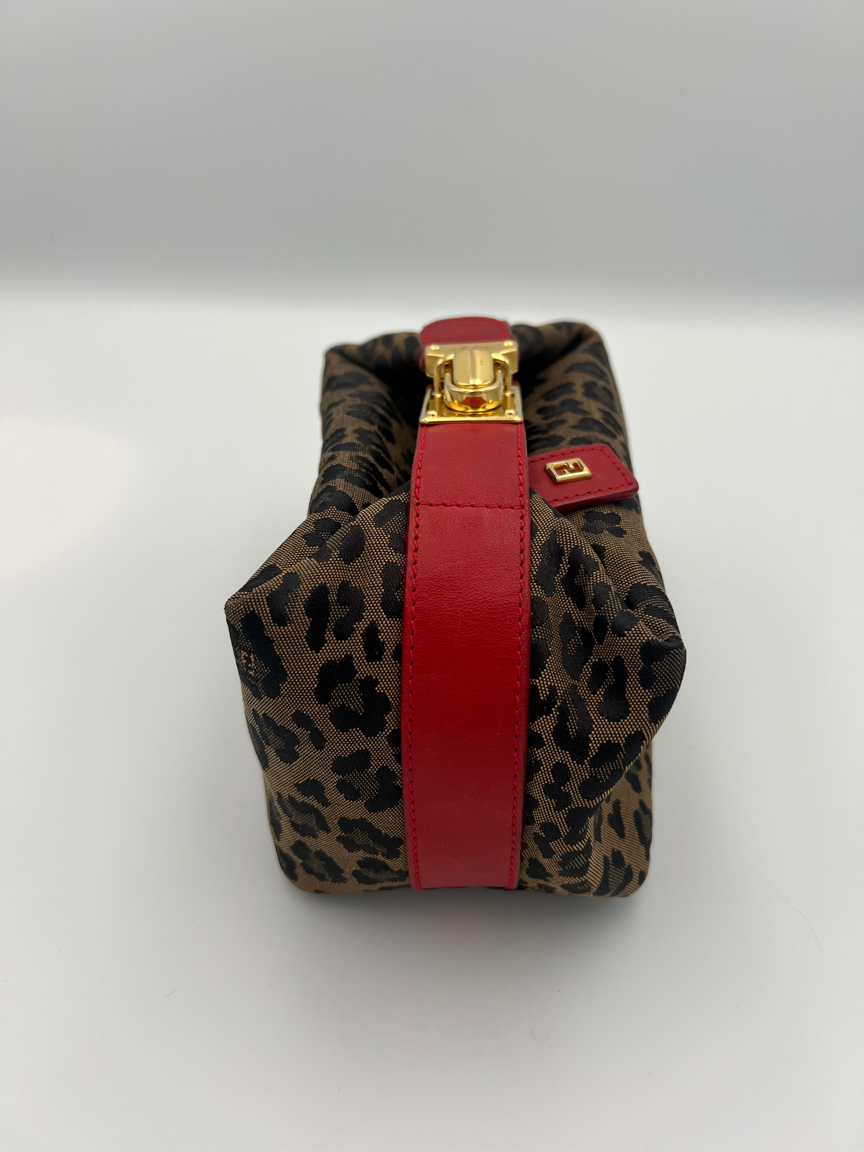 Fendi Leopard Clutch/Pouch