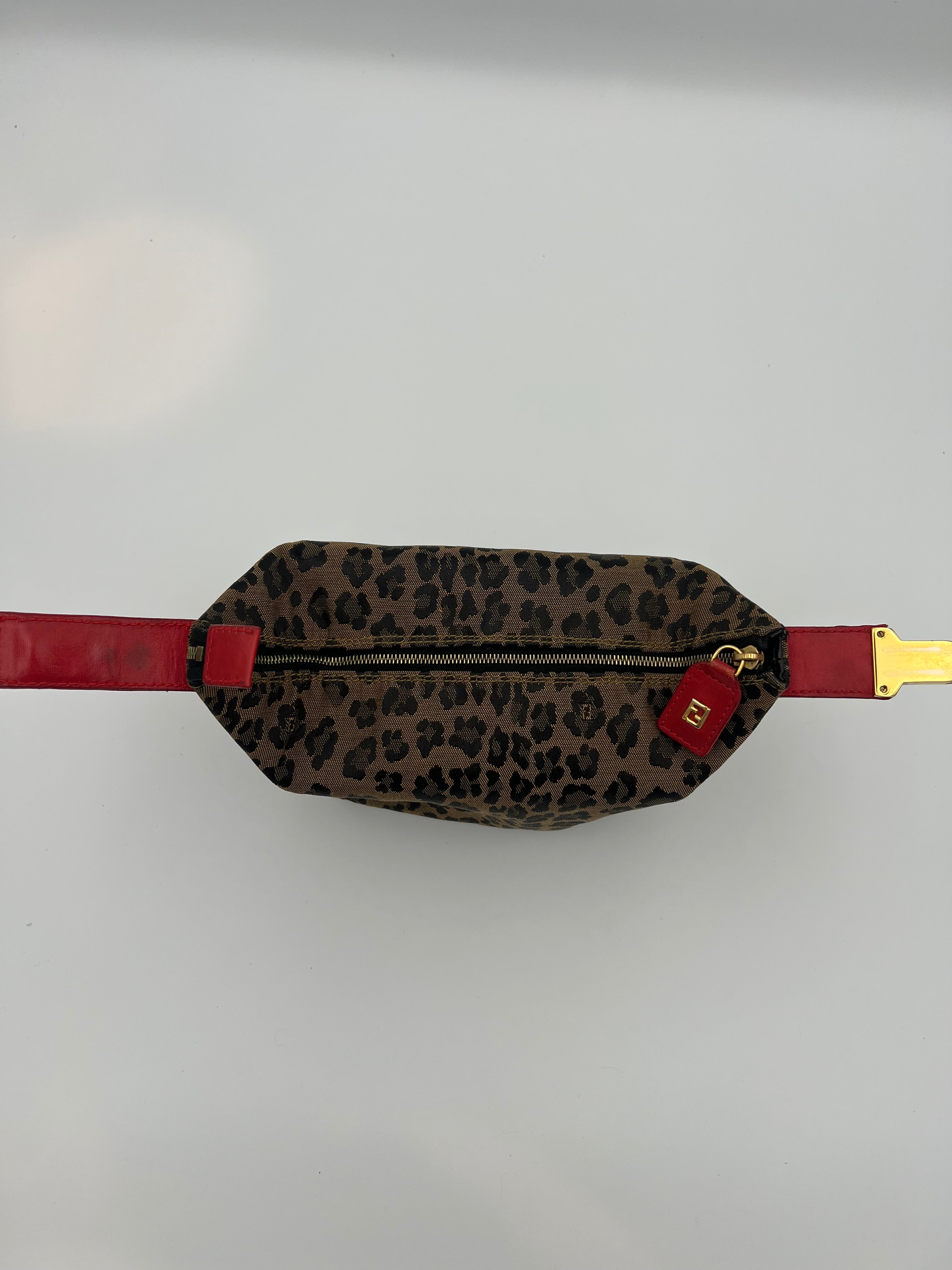 Fendi Leopard Clutch/Pouch