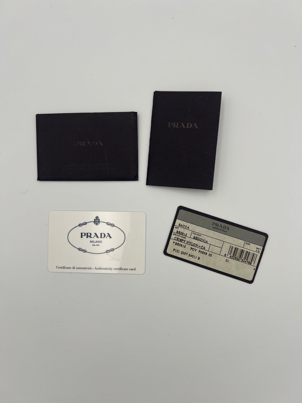 Prada Crispy Nylon shoulder bag