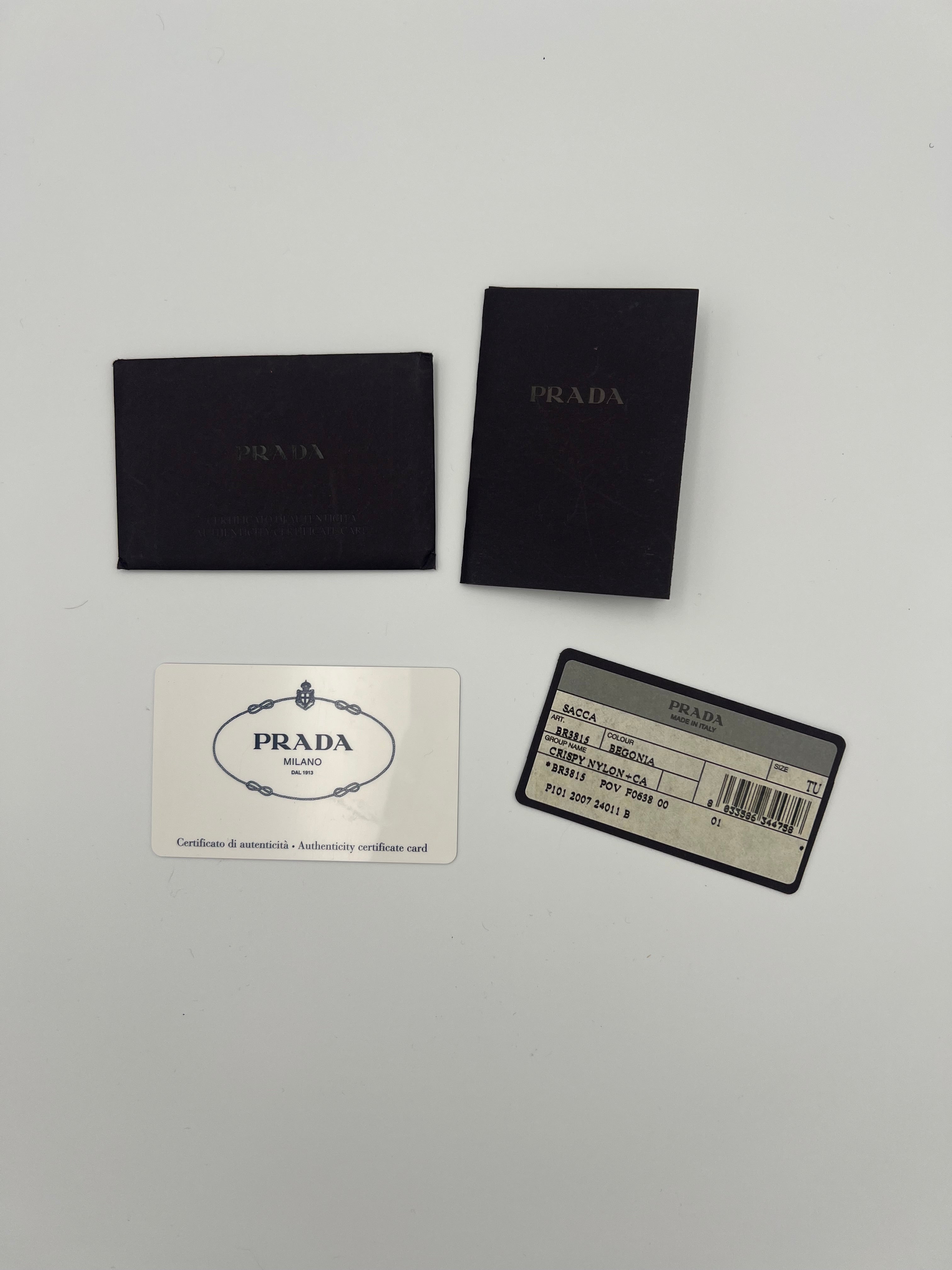Prada Crispy Nylon shoulder bag