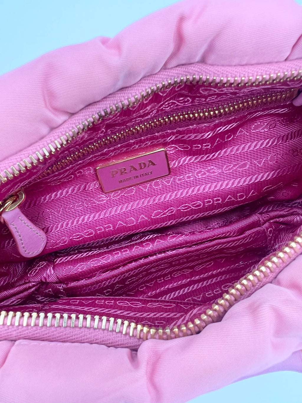 Prada Crispy Nylon shoulder bag